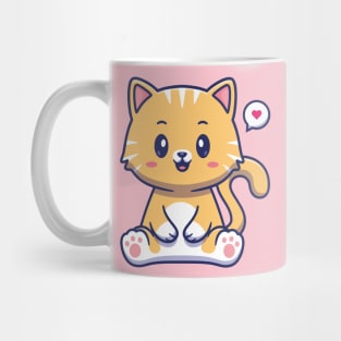 Feline Love: Sweet Charm in Every Purr Mug